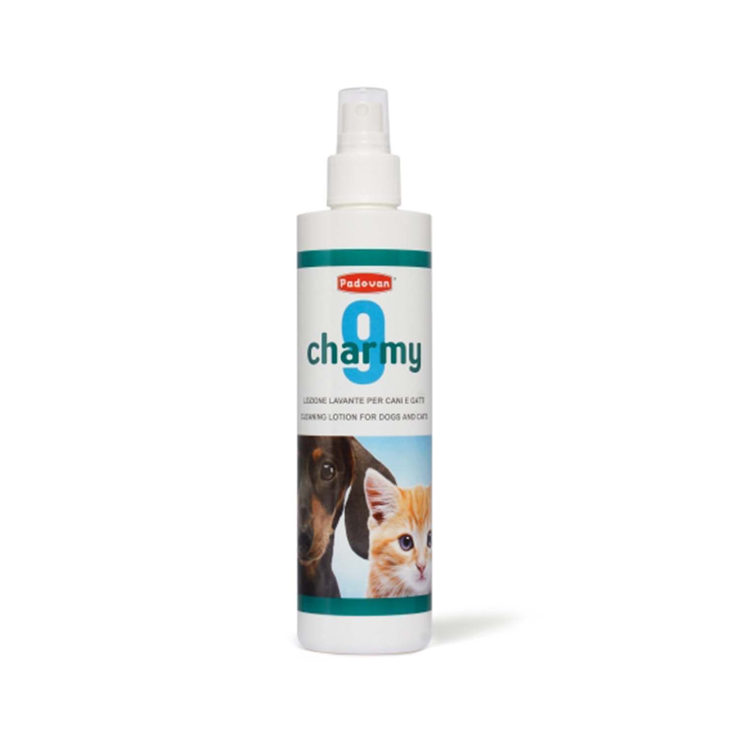 Padovan Charmy9 Cleaning Solution for Dogs and Cats - 250 ml