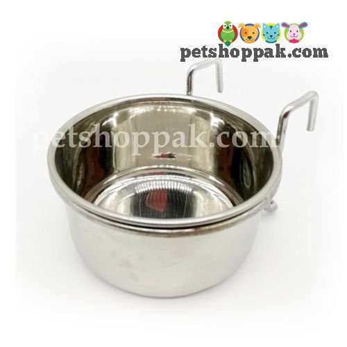Stainless Steel Bowl for Parrot cage