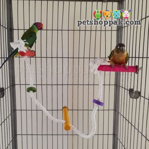 3-Perch stick with rope