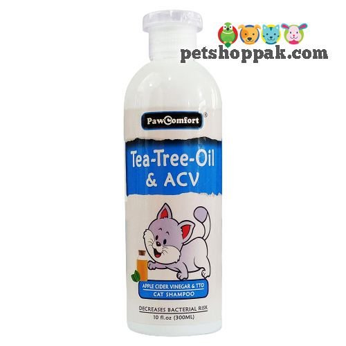 PAW COMFORT Tea-Tree-Oil & ACV Cat Shampoo