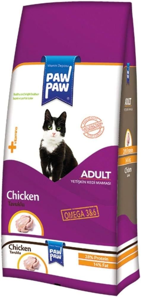 Paw Paw Adult Cat Food-Chicken (1kg)