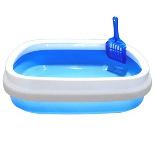 PawComfort Cat Litter Tray With Scoop