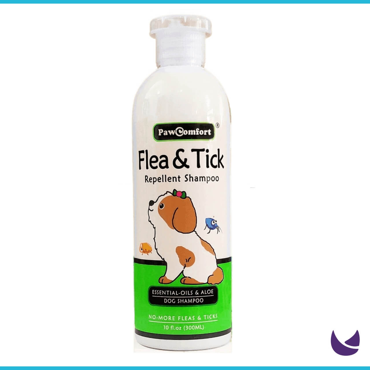 PawComfort Flea and Tick Repellent Shampoo for Dogs