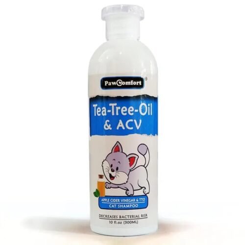 PawComfort Tea Tree Oil and ACV Shampoo For Cats