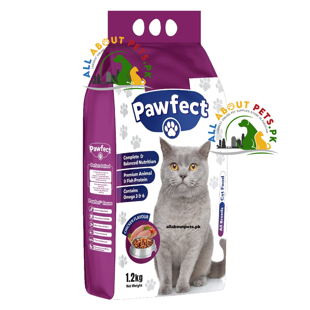 Pawfect Cat Food, Balance and healthy Cat Food, For All Breed, 1.2 Kgs