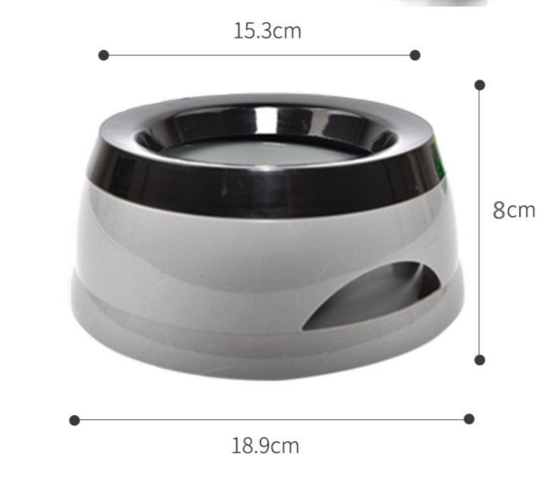 Pado Classic Round Anti Spill Pet Bowl