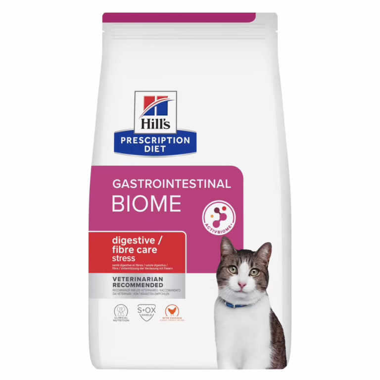 Hill’s Prescription Diet Gastrointestinal Biome Stress Cat Food With Chicken
