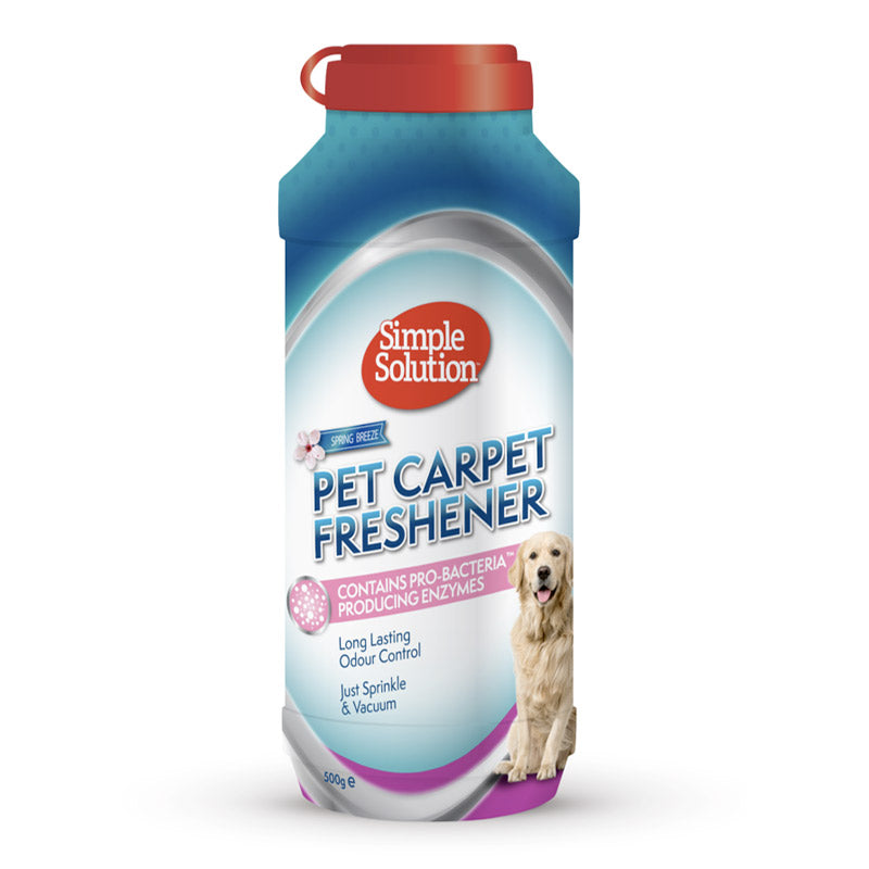 SIMPLE SOLUTION Pet Carpet Freshener (Spring Breeze) 500gr