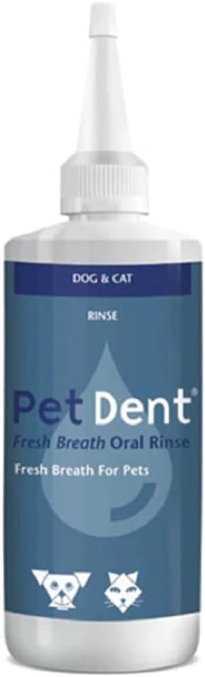 Pet Dent Complete Fresh Breath Oral Hygiene Range oral rinse 100ml