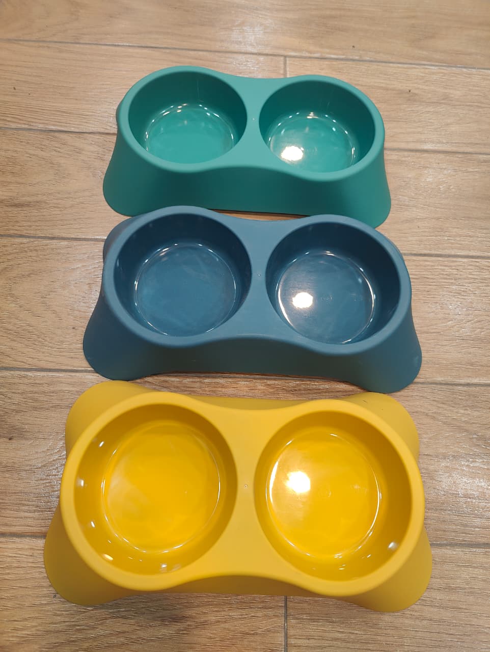Pet Food Bowl plastic Double Face imported