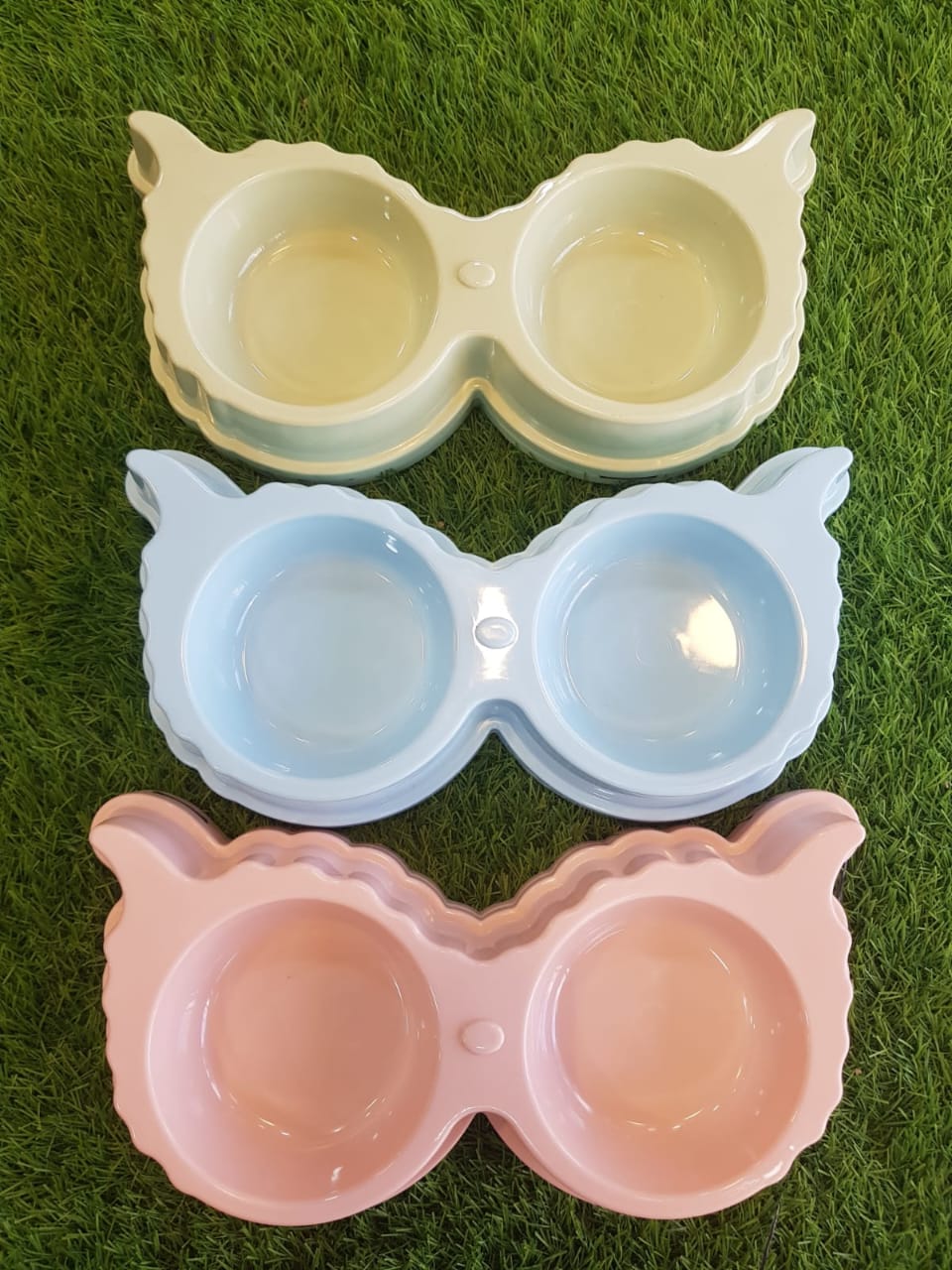 Pet Food Bowl Double Face Imported