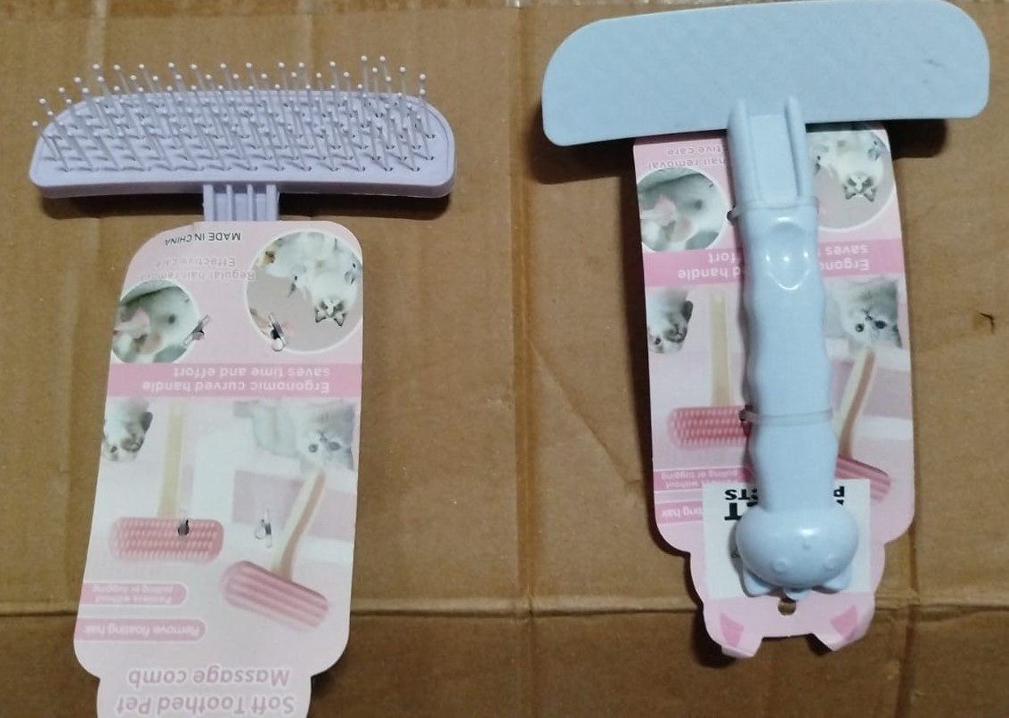 Pet Grooming Brush T Shape