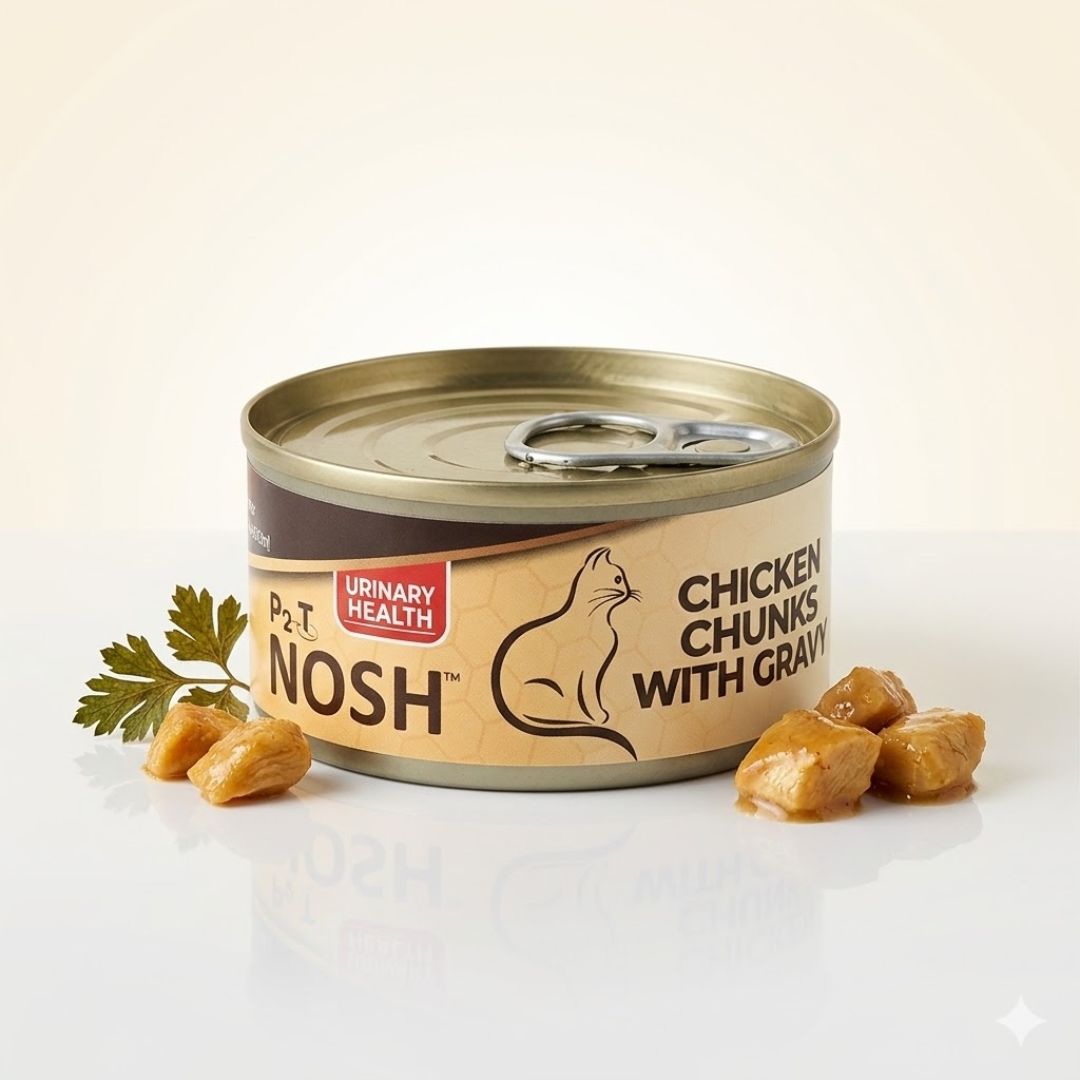 Pet Nosh 1+ Urinary Health Chicken Chunks With Gravy – 85 Gram