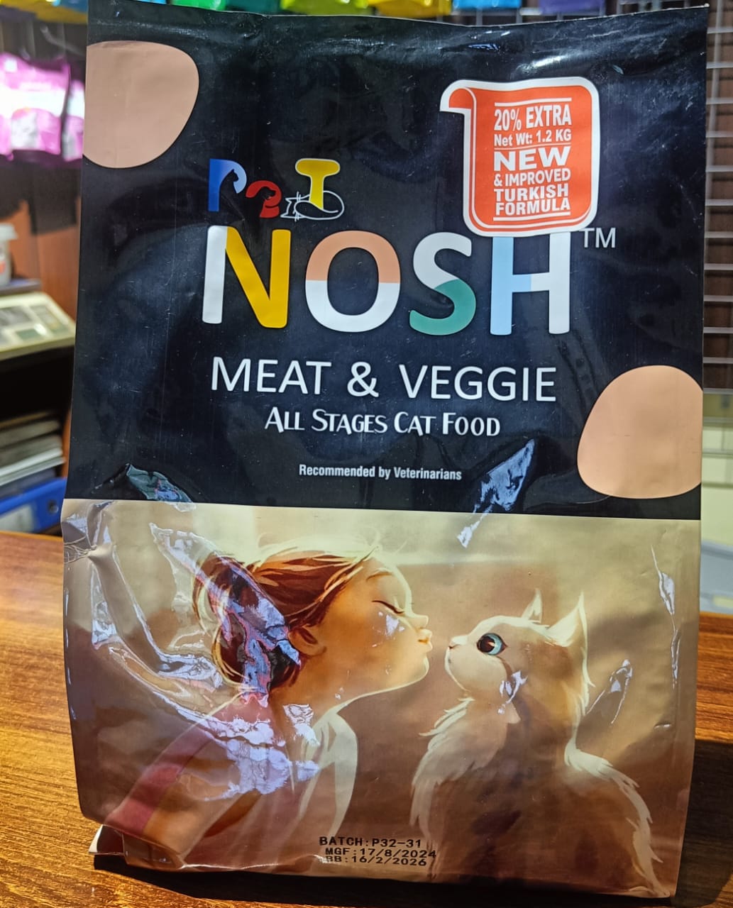 Pet Nosh Adult Cat Food – Meat & Veggie