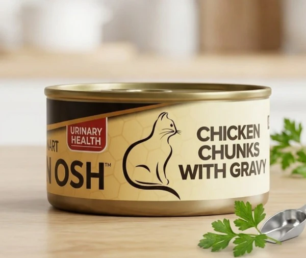 Pet Nosh Wet Cat Food For Urinary Health-Chicken Chunks With Gravy (85g)