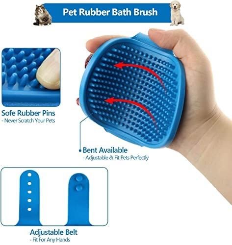 Pet Rubber Bath Brush
