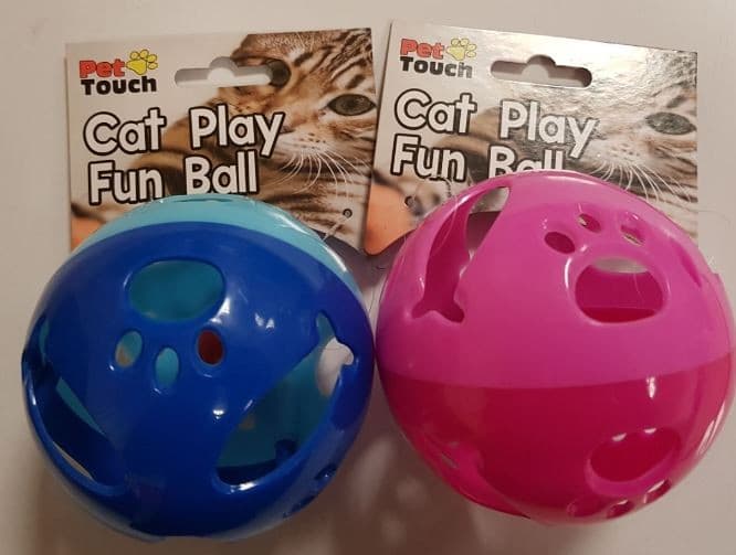 Cat Play Fun Ball With Bell