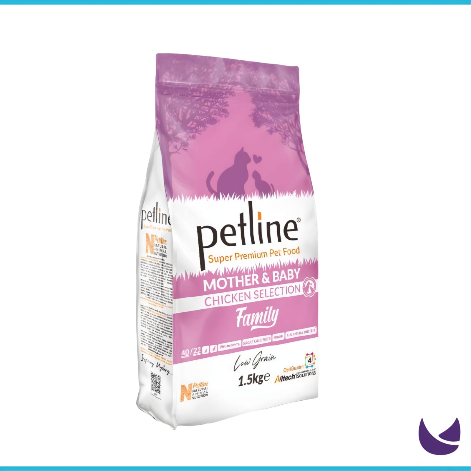 Petline Mother and Baby Cat Food (Chicken Selection)