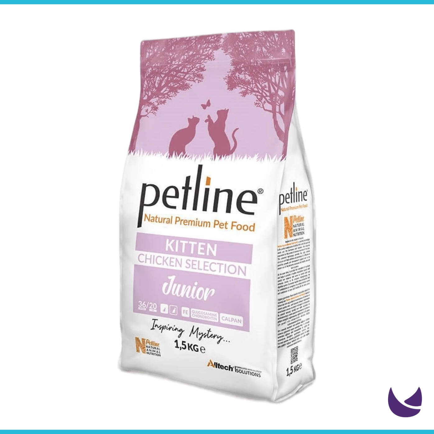 Petline Junior Kitten Food - Chicken Selection