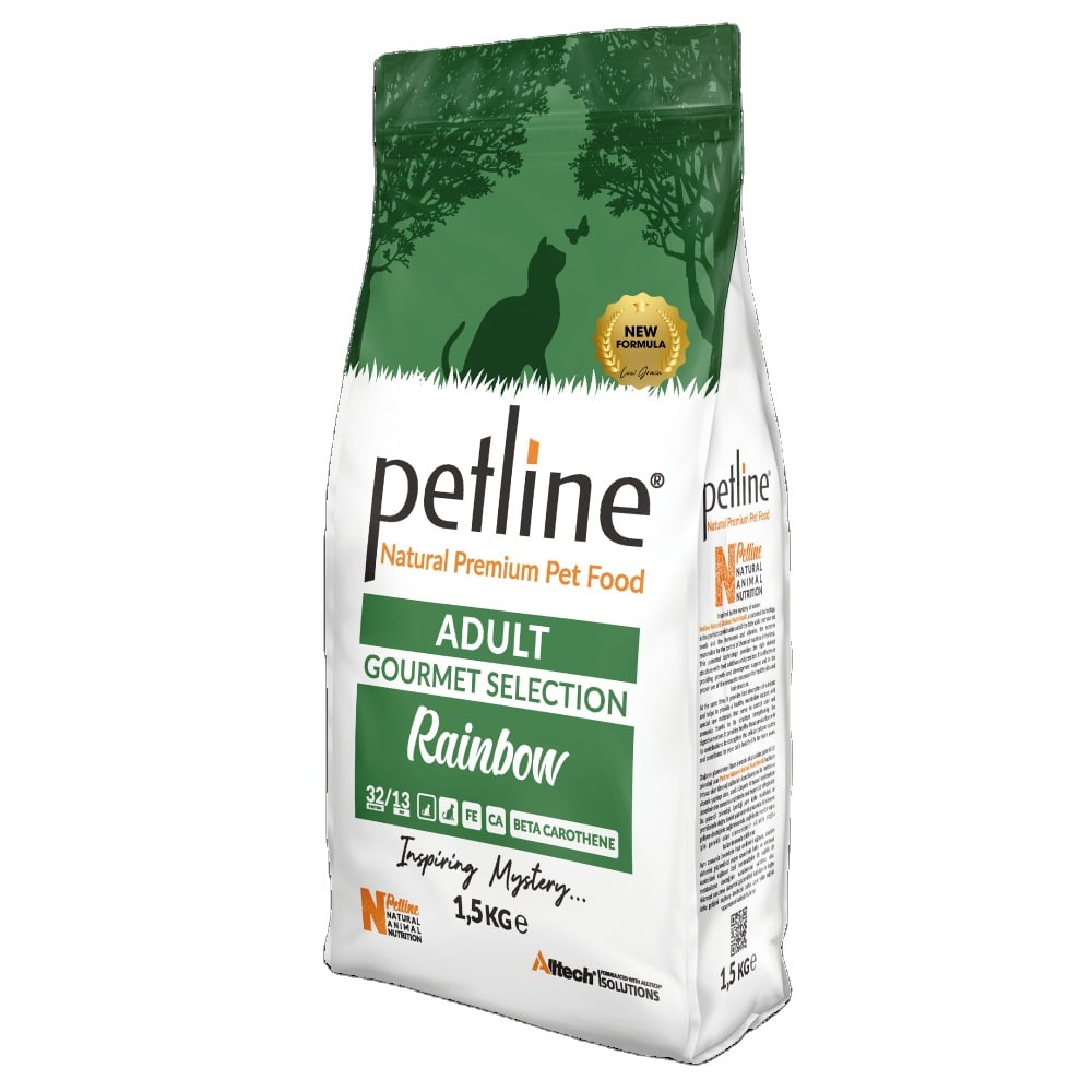 Petline Super Premium Adult Gourmet Meat & Fish & Chicken Cat Food