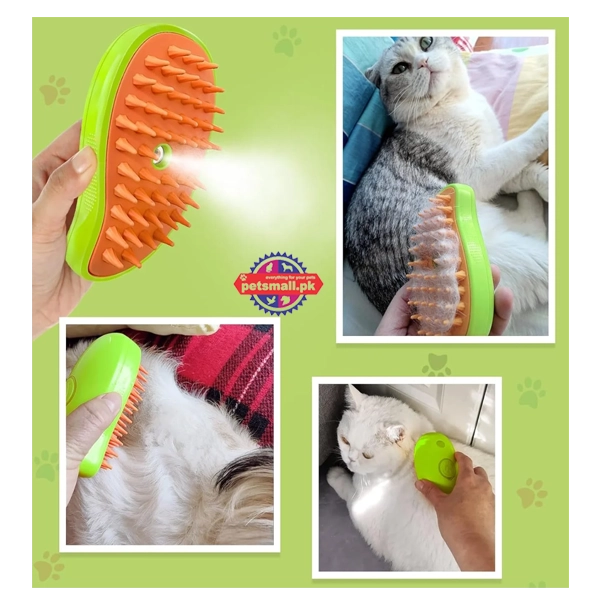 Pets Steam Massage Brush