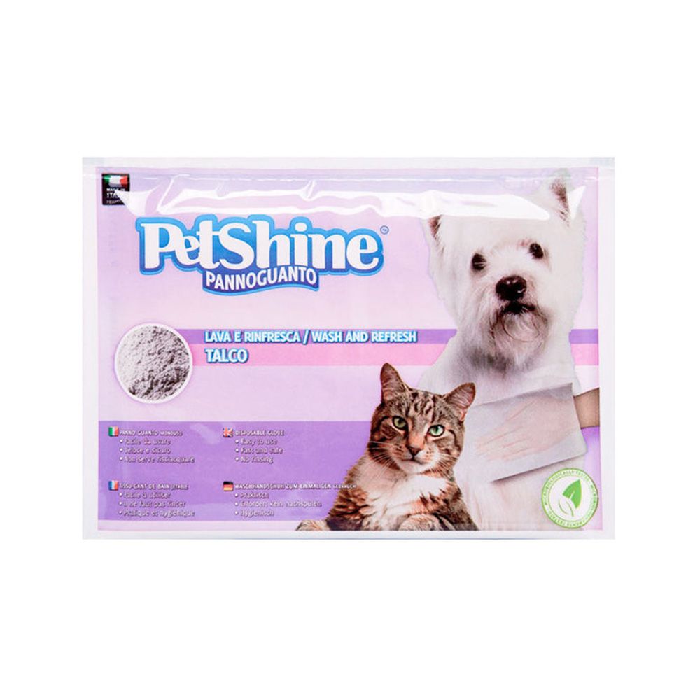 PetShine Talco Pet Grooming Gloves