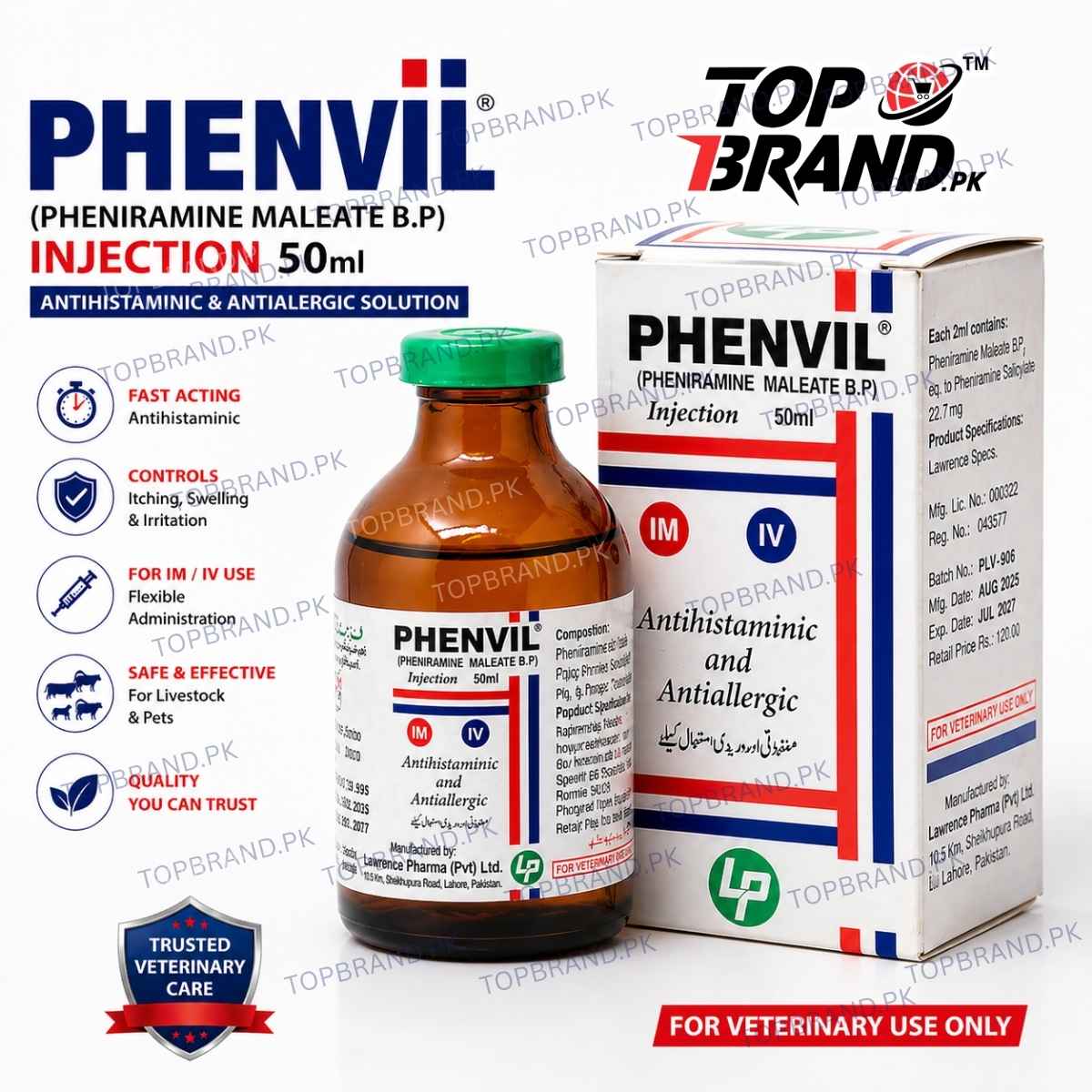 Phenvil Injection 50ml