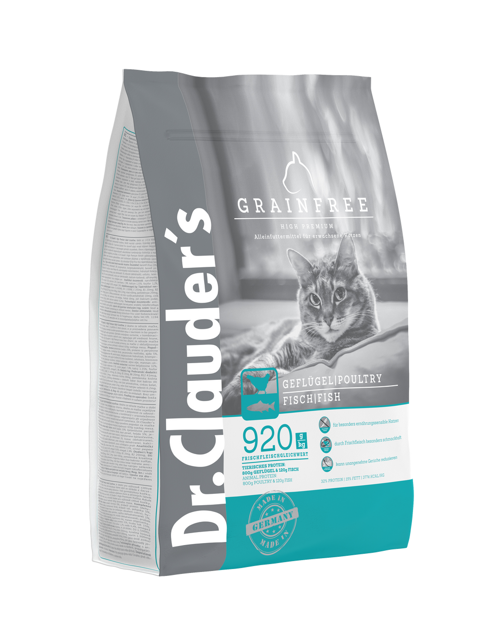 Dr.Clauder's High-Premium Cat Grainfree 1.5KG
