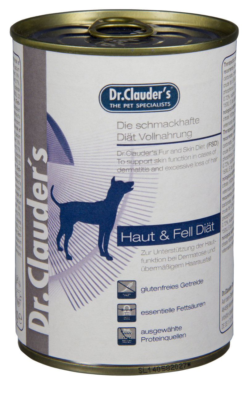DR CLAUDER Diet FSD Fur & Skin 400g