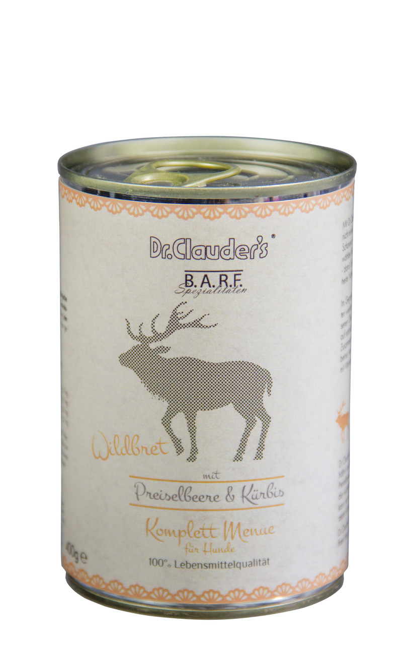 Dr.Clauder's B.A.R.F. Complete Menu Venison 400g