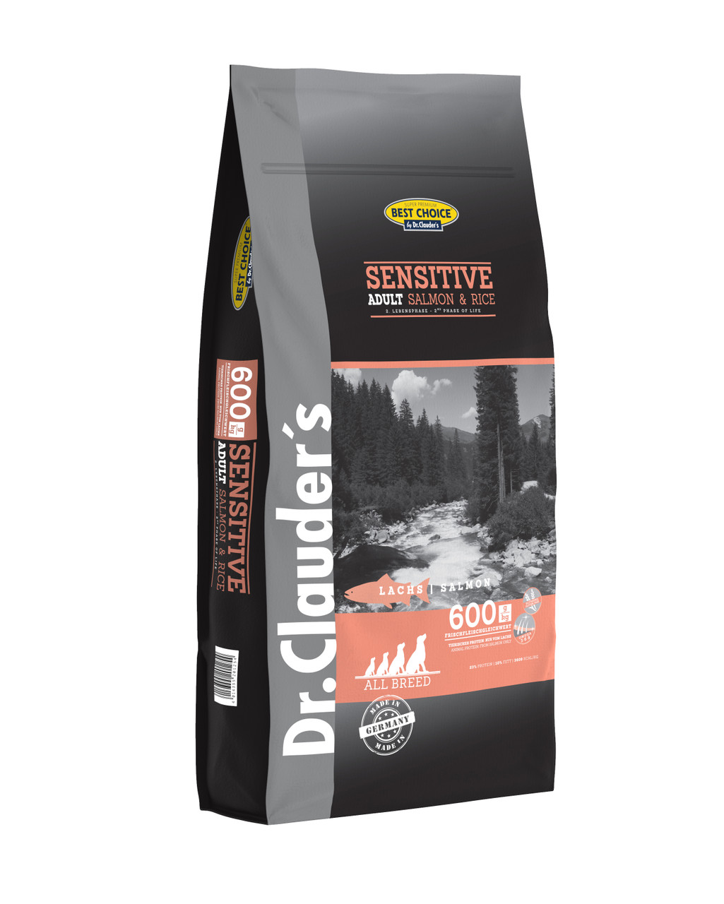 Dr.Clauder's Best Choice Sensitive Adult Salmon & Rice