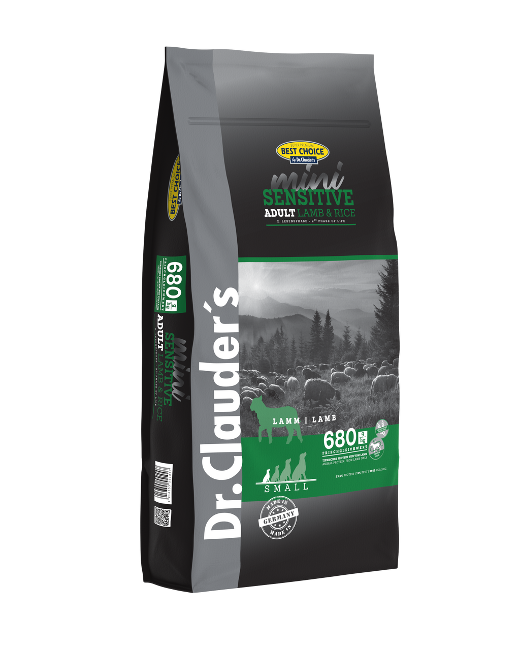 Dr.Clauder's Best Choice Sensitive Adult Lamb & Rice