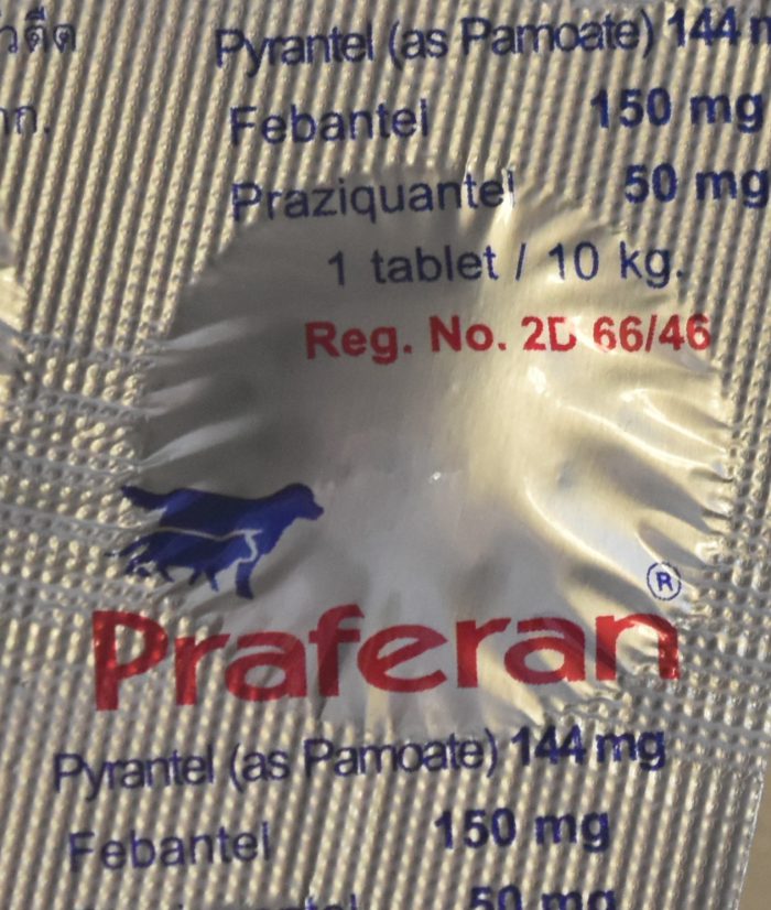 Praferan – Deworming Tablets for Cat n Dogs