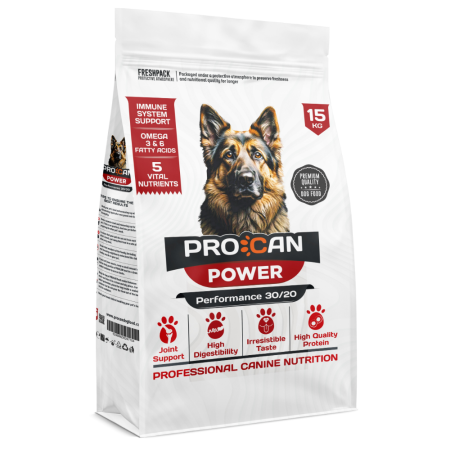 Procan Power Performance Adult Dog Food 15kg