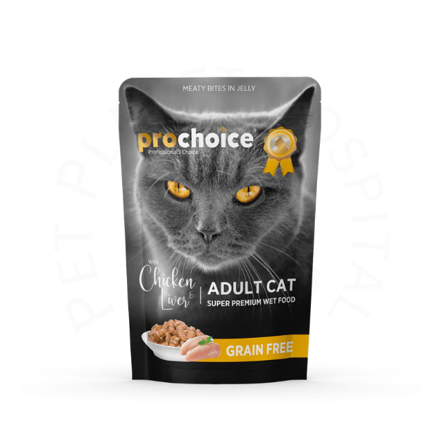 Prochoice Wet food Chicken and Liver chunks in