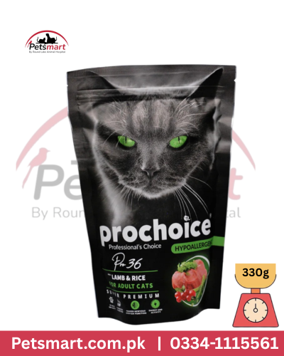Prochoice 36 lamb rice 330g