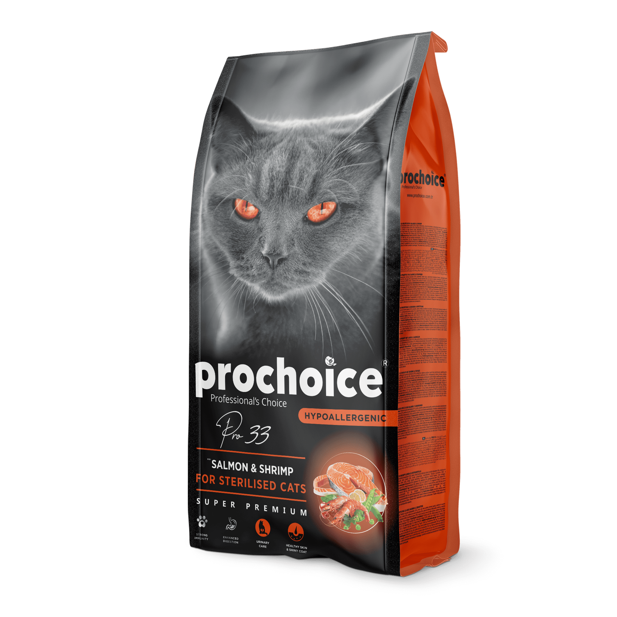 Prochoice Pro33 Salmon & Shrimp | Sterilized Cats