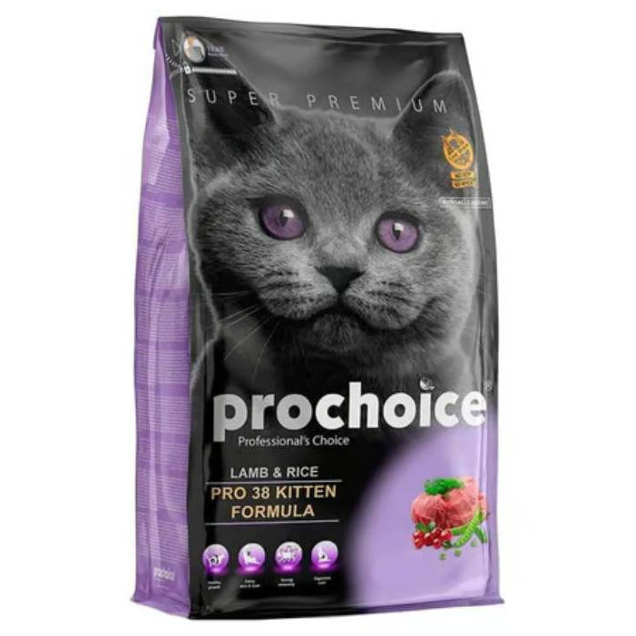 Prochoice Cat Pro 38 Kitten Lamb And Rice