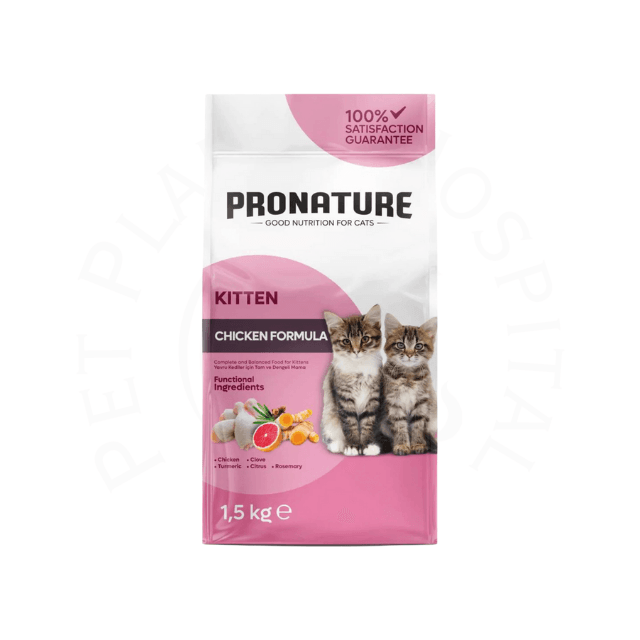 Pronature Kitten 1.5kg Chicken Growth Nutrition