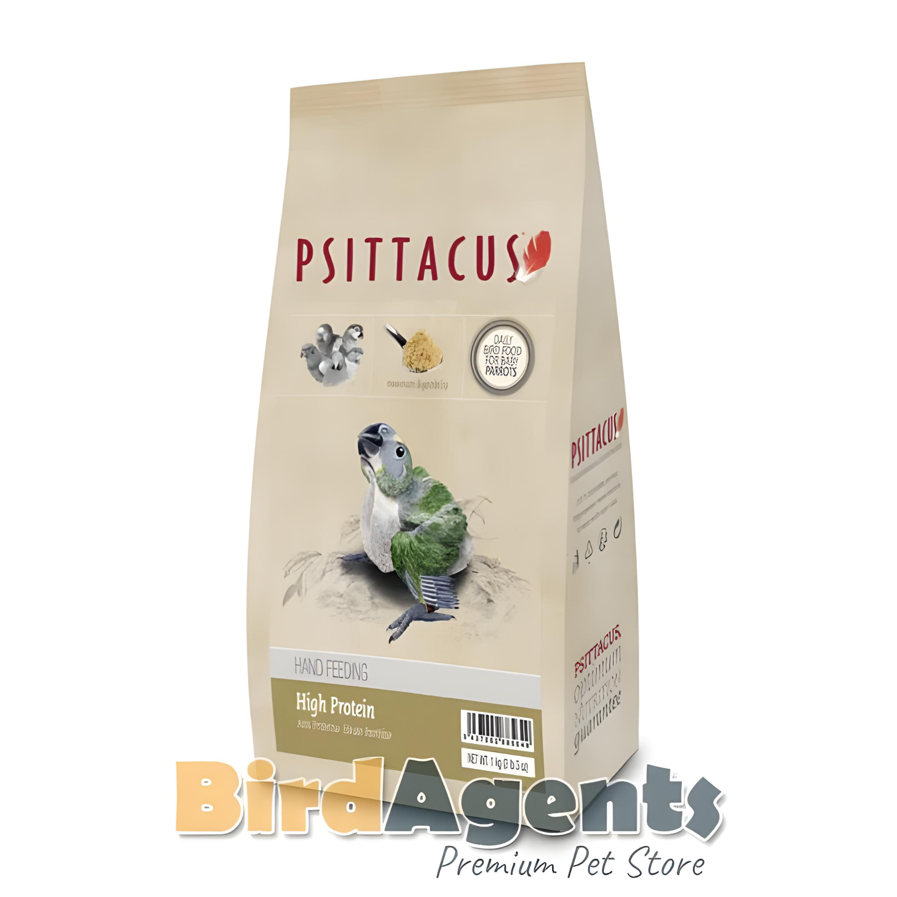 Psittacus High Protein - Hand Feeding formula for Birds