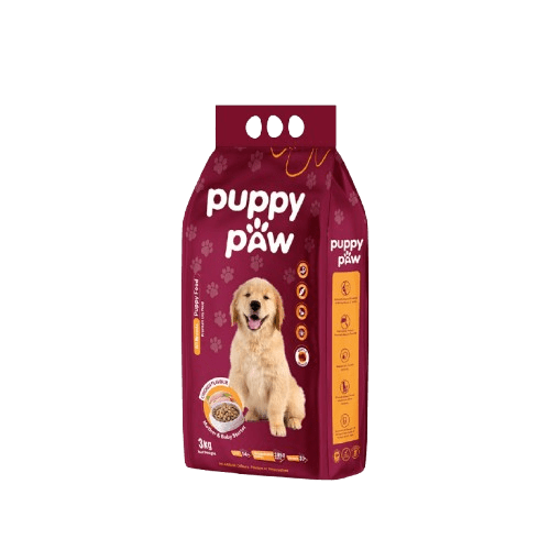 Puppy Paw Puppy Food 3kg – Single Pack and Pack of 4 Deal