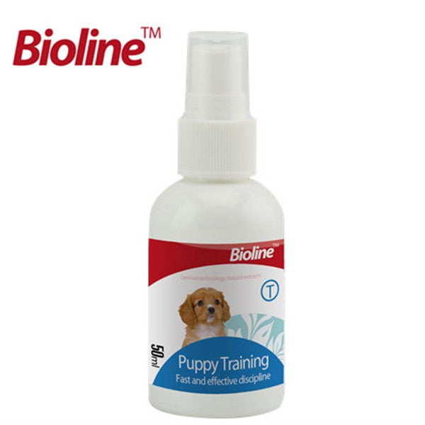 Bioline - Puppy Training Spray - 50Ml