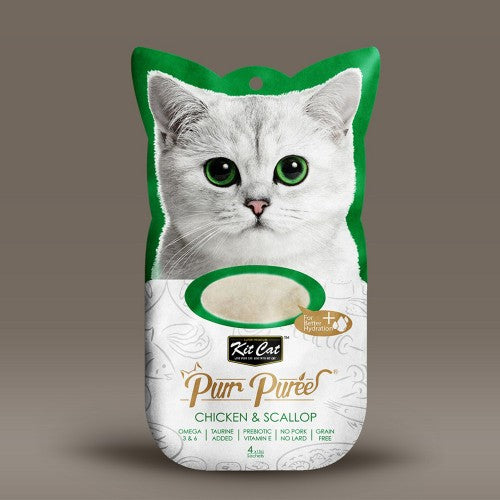 Kit-Cat Puree Chicken & Scallop