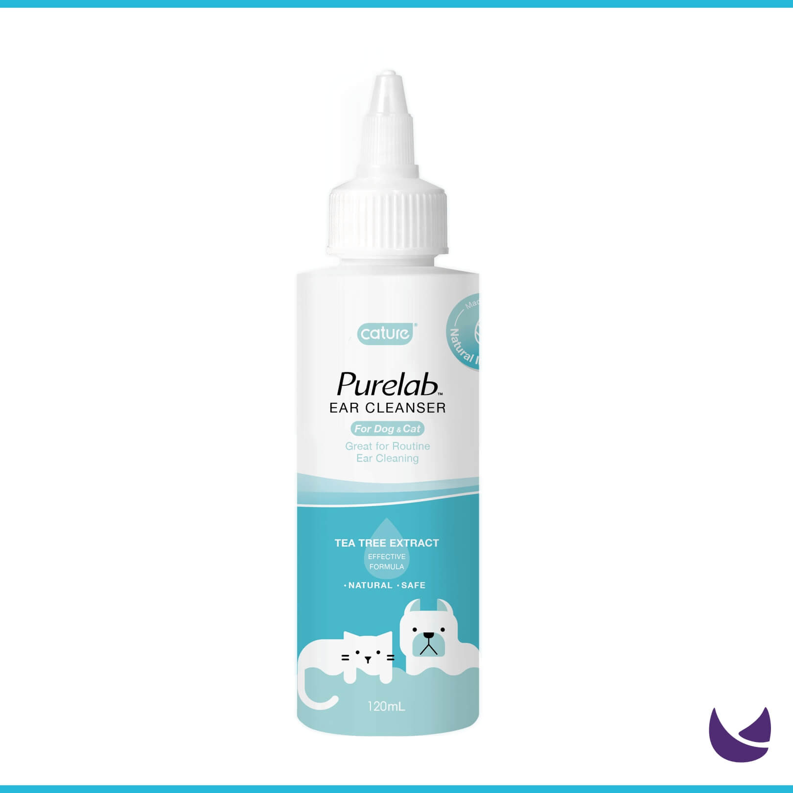 Cature Purelab Ear Cleanser | Ear Cleaner For Pets