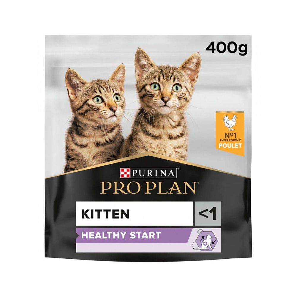 Purina Pro Plan Kitten Healthy Start Dry Cat Food with Chicken, 400 g