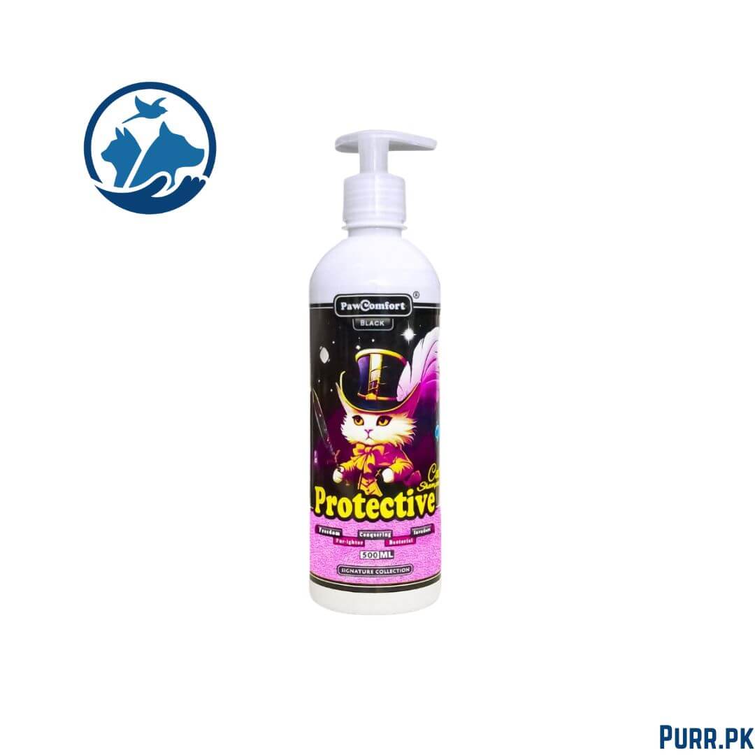 PawComfort Black Protective Shampoo For Cats