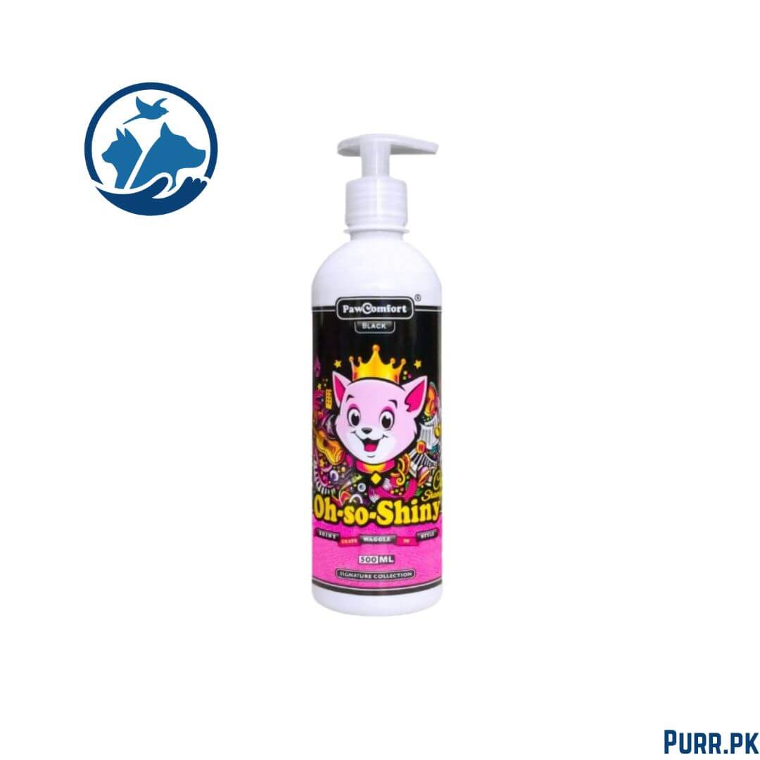 PawComfort Black Oh-So-Shiny Shampoo For Cats
