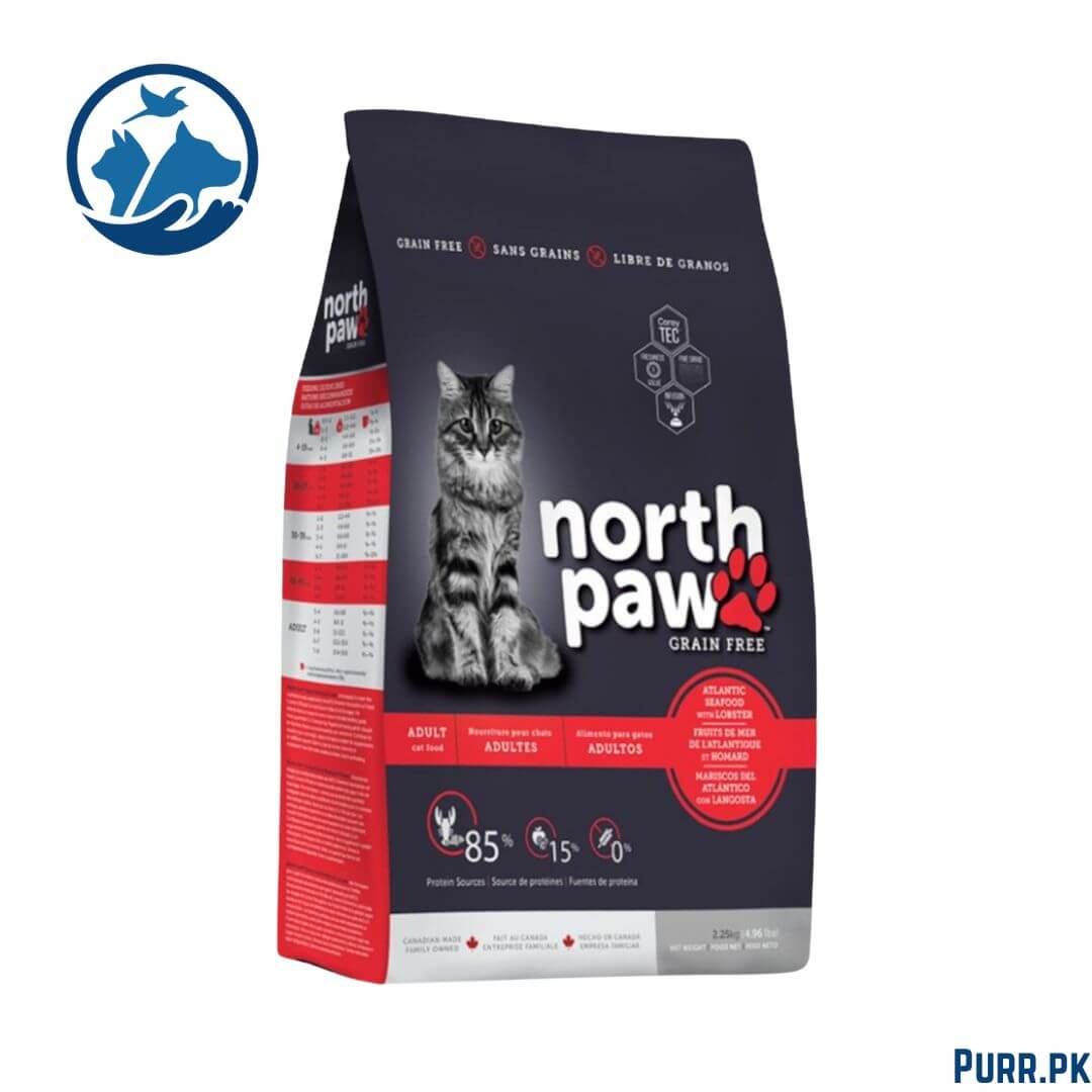 North Paw Grain Free Atlantic Seafood with Lobster Dry Cat Food