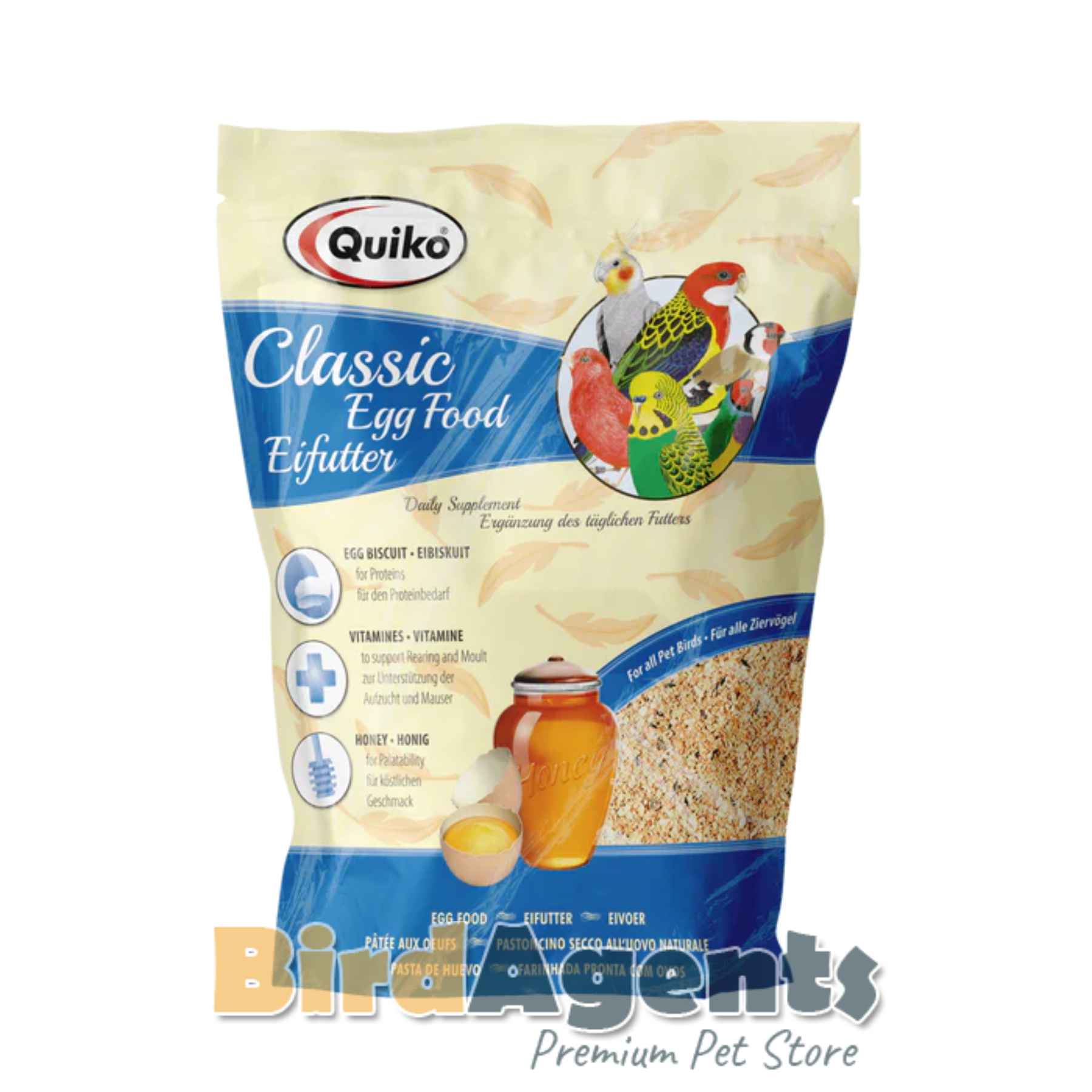 Quiko Classic Egg Food β Premium Nutrional Feed for birds