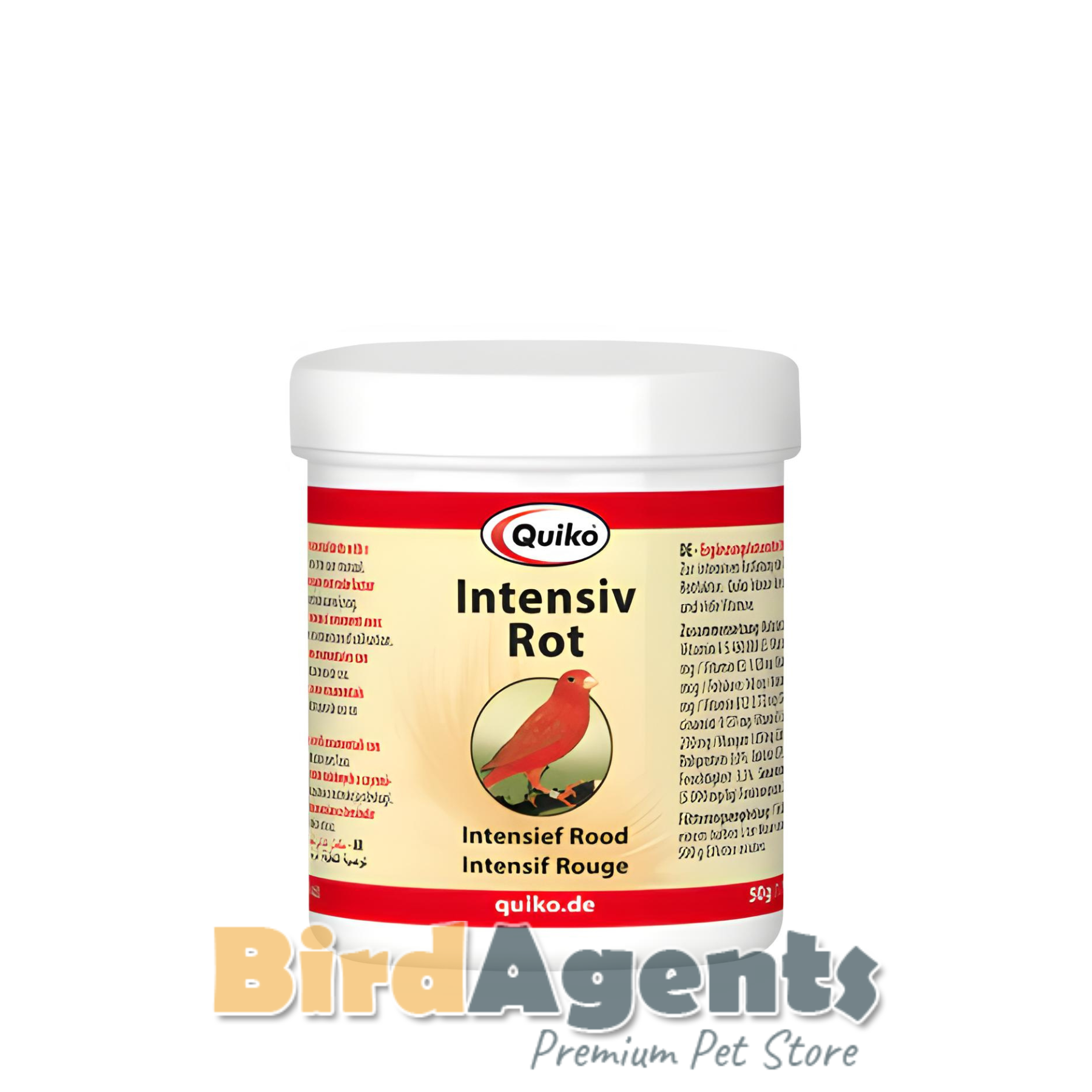 Quiko Intensive Red – Supplementary Feed for Red-Factor Birds